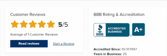 BizFilings customer reviews