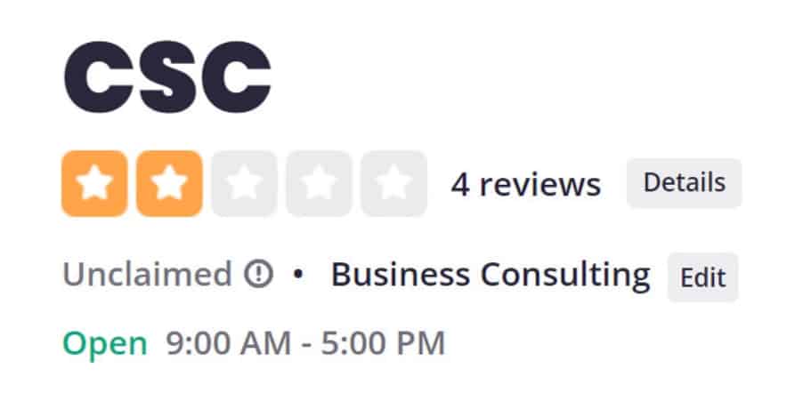 Incorporate.com customer reviews