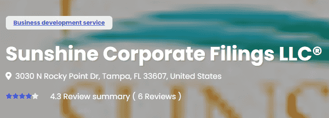 Sunshine Corporate Filings reviews